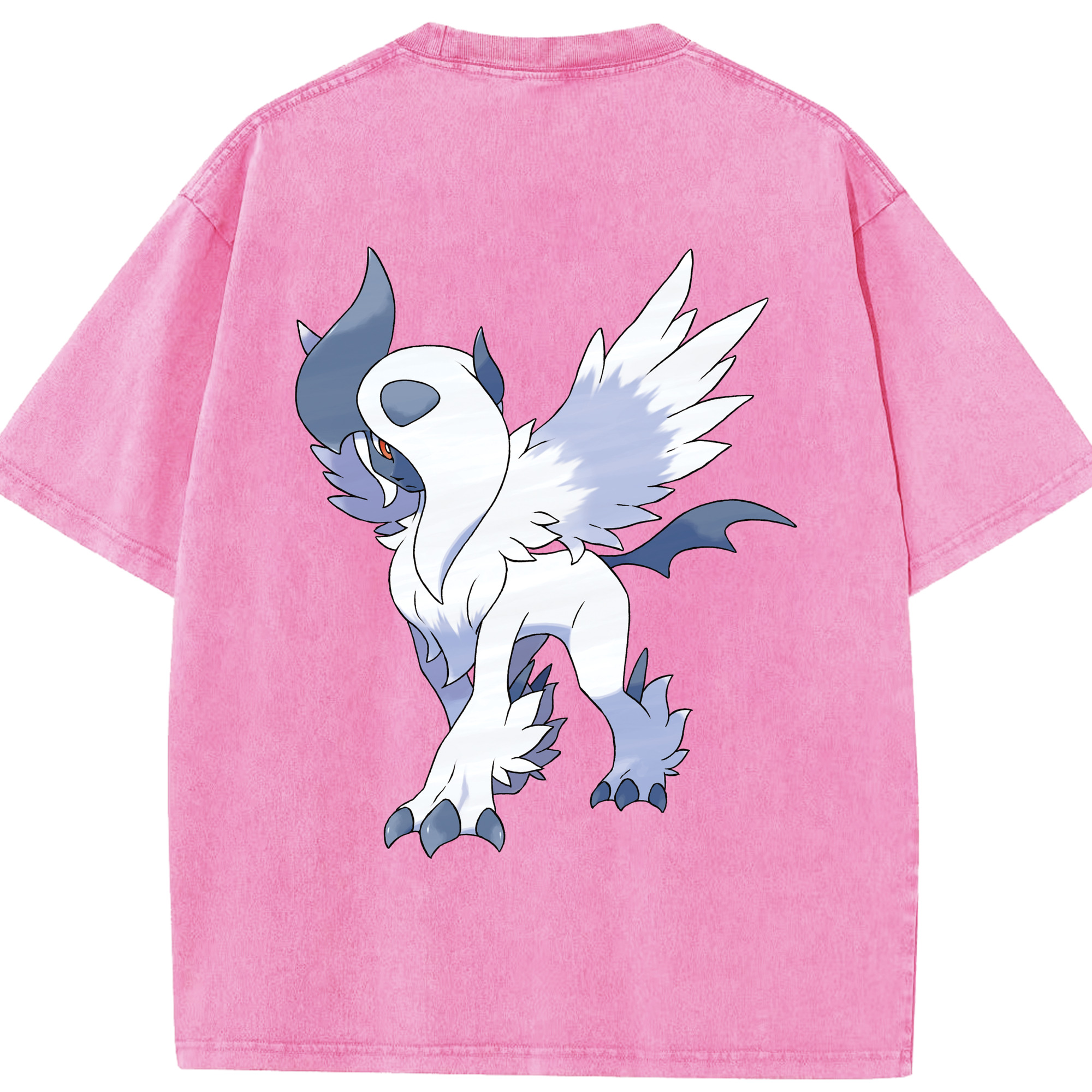 （画像用） ポケットモンスター Pokémon 綿100% ヴィンテージ風 半袖Tシャツ（背面プリント）